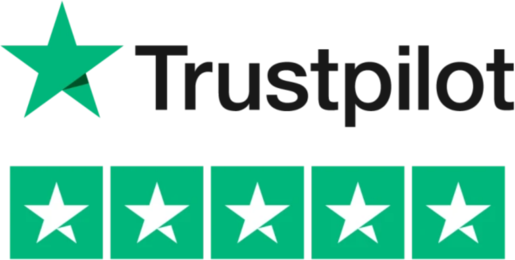 Trustpilot — rated Excellent, 5 stars